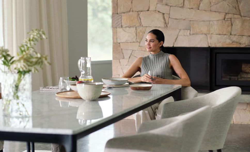 Marble Dining Table on the Gold Coast